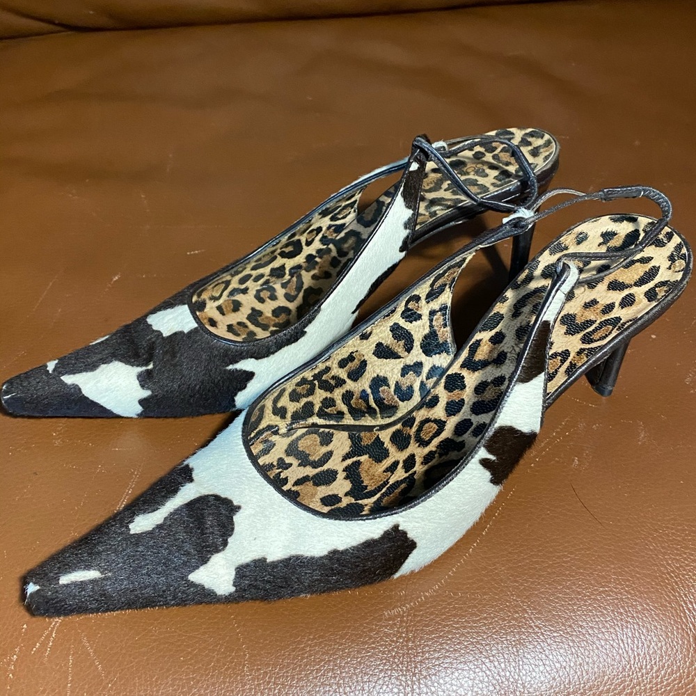 Dolce & Gabbana Pony 3”heels. Size 39